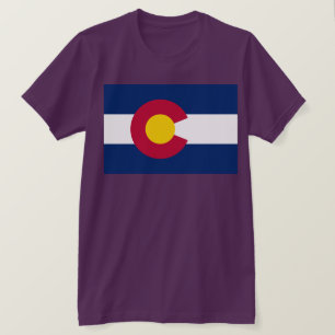 Colorado: Die Flagge des hundertjährigen US-Bundes T-Shirt