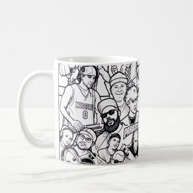 Colorado Dj Malbuch Kaffeetasse (Links)