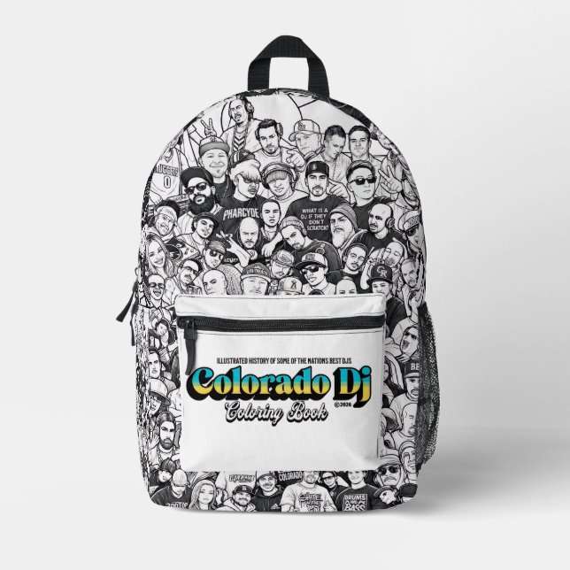 Colorado Dj Malbuch Rucksack 2 (Vorderseite)