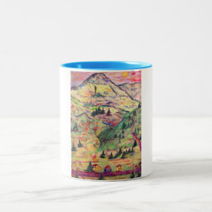 Colorado-Dorf Zweifarbige Tasse