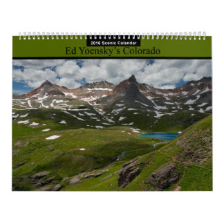 Colorado Ed-Yoenskys 2016 landschaftlicher Kalender