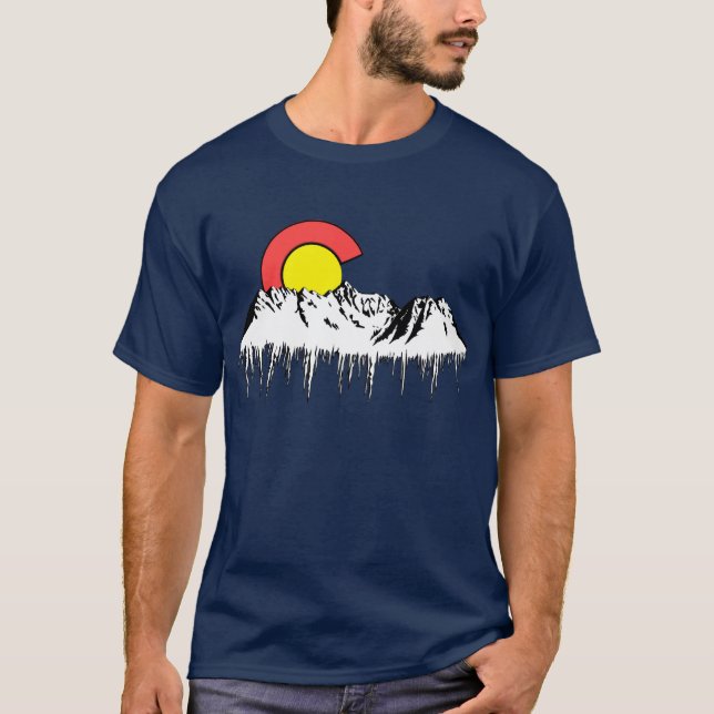 Colorado-Entwurf T-Shirt (Vorderseite)