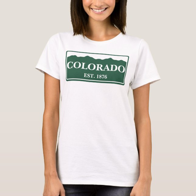 COLORADO - EST. 1876 T-Shirt (Vorderseite)