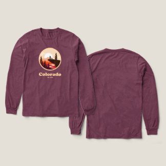 Colorado Est 1876 Tri-Blend Langarm T-Shirt Shirt