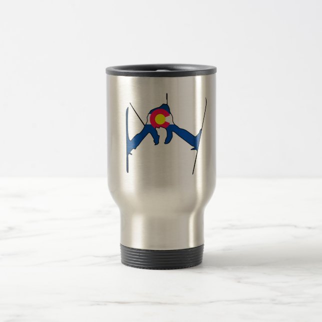 Colorado Fahneneig Reisebecher (Mittel)