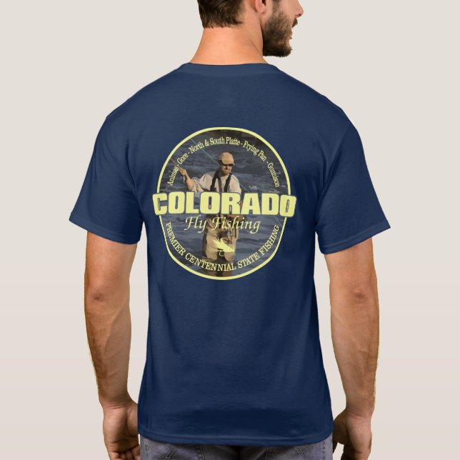 Colorado Fischen T-Shirt (Rückseite)