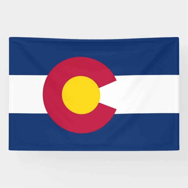 Colorado Flag Banner (Horizontal)