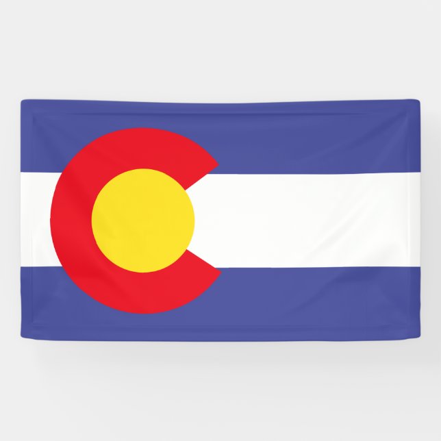 COLORADO-Flag - Banner (Horizontal)