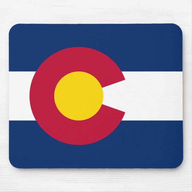 Colorado Flag, Der hundertjährige Staat, Coloradan Mousepad (Vorne)