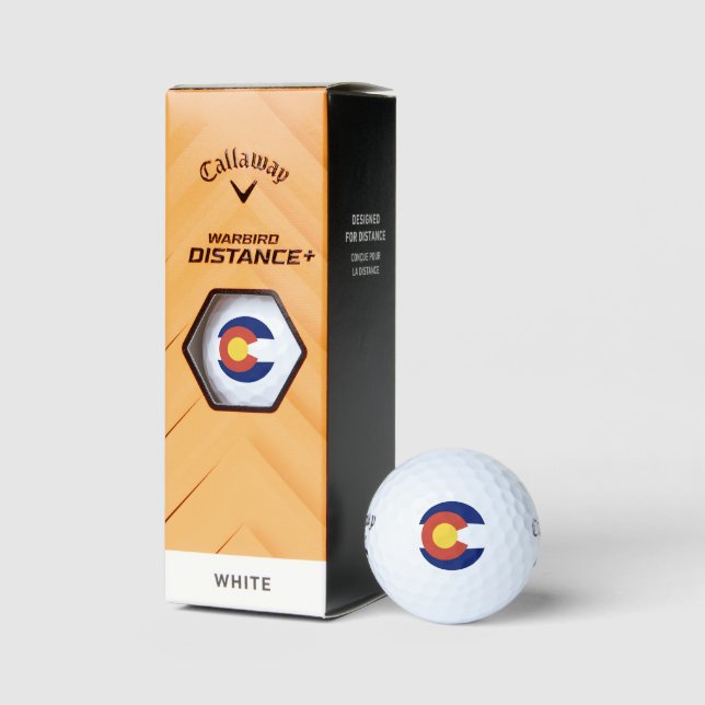 Colorado Flag Golfball (Verpackungen)