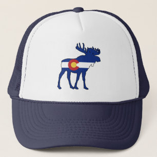 Colorado Flag Moose Truckerkappe