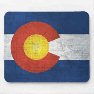Colorado Flag Mouse Pad Mousepad