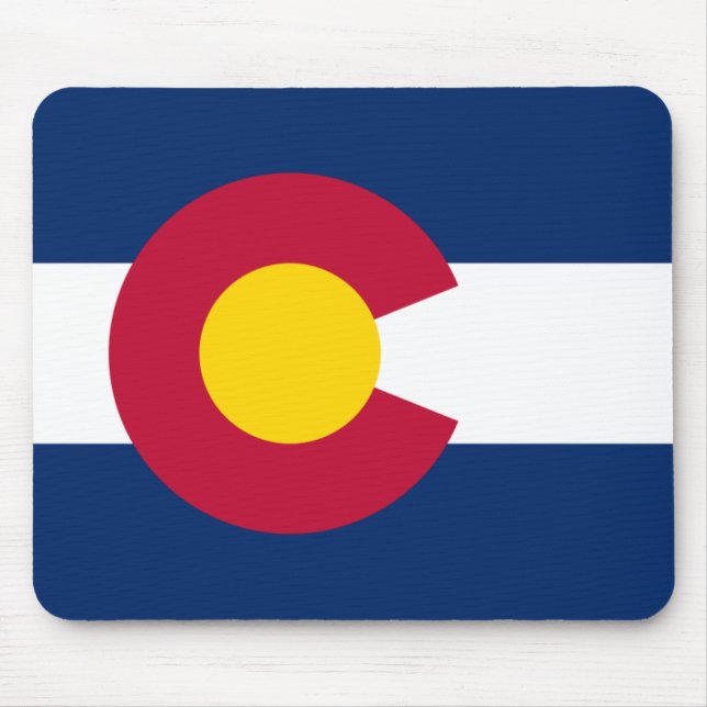 Colorado Flag Mousepad (Vorne)