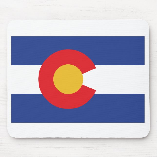 COLORADO-FLAG MOUSEPAD (Vorne)