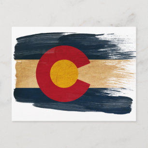 Colorado Flag Postkarten