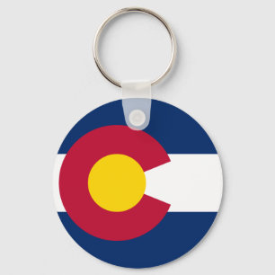 Colorado Flag Schlüsselanhänger