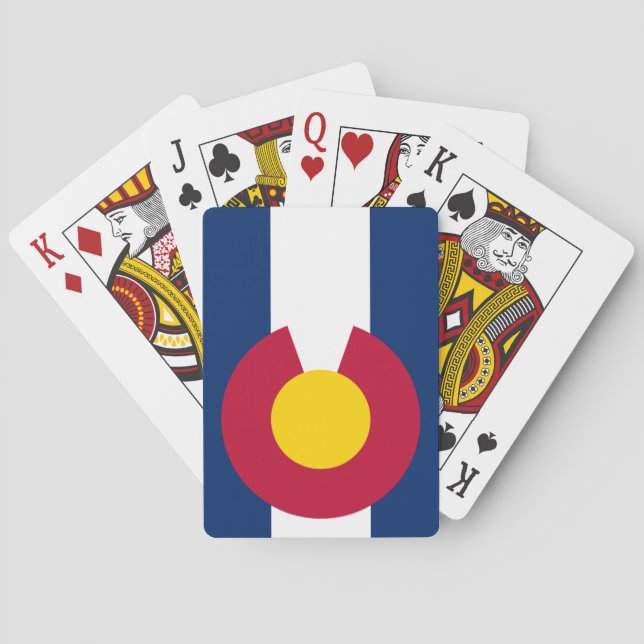 Colorado Flag Spielkarten (Rückseite)