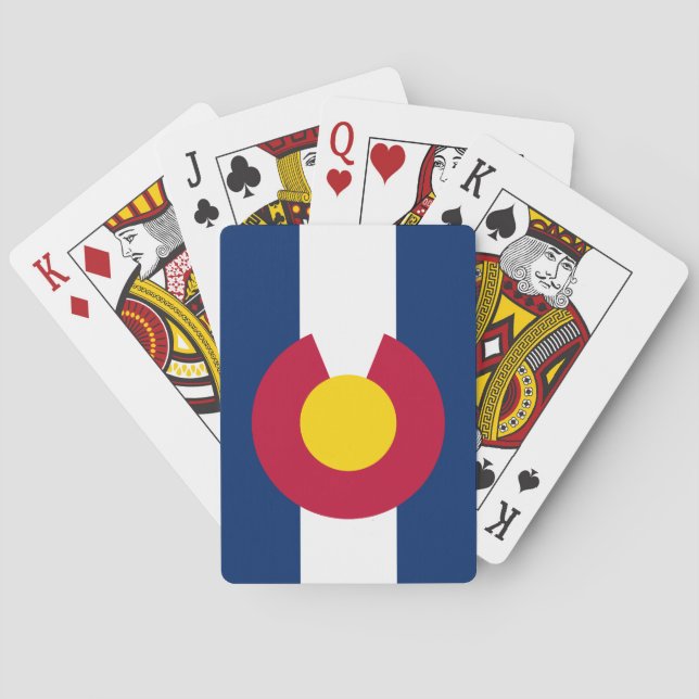 Colorado Flag Spielkarten (Rückseite)