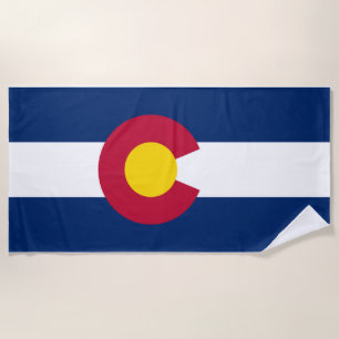 Colorado Flag Strandtuch