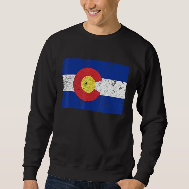 Colorado Flag Sweatshirt (Vorderseite)
