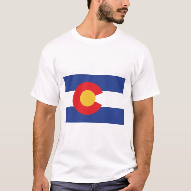 COLORADO-FLAG T-Shirt (Vorderseite)