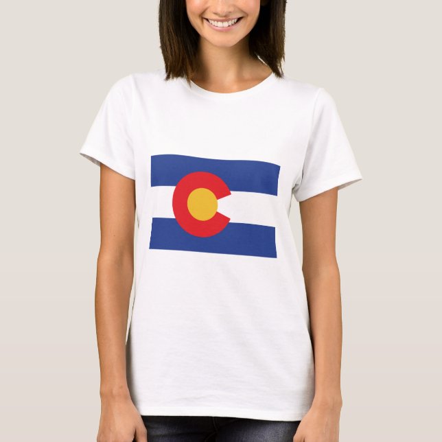 COLORADO-FLAG T-Shirt (Vorderseite)