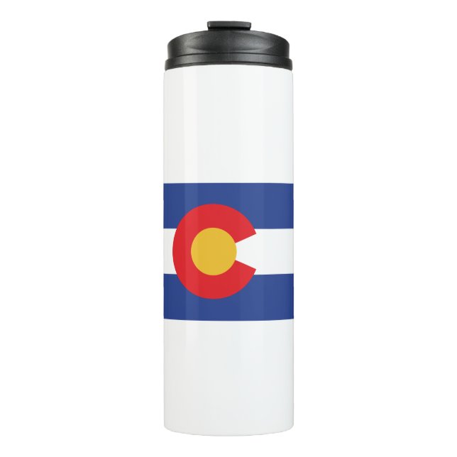 COLORADO-FLAG THERMOSBECHER (Vorderseite)