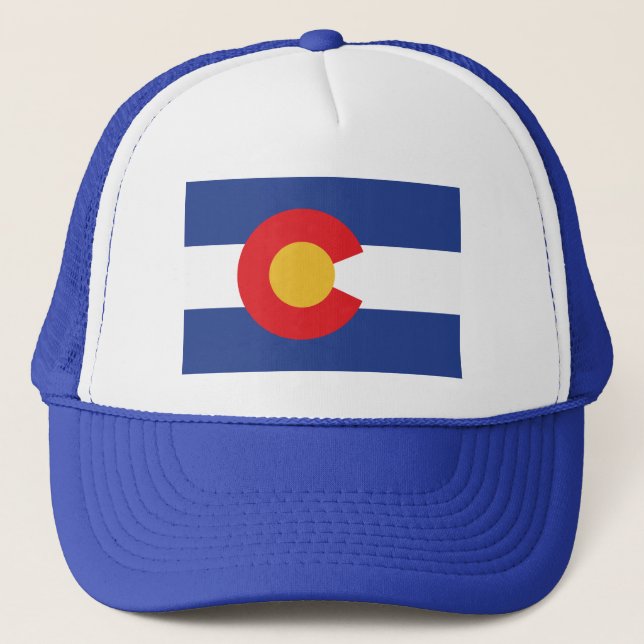 COLORADO-FLAG TRUCKERKAPPE (Vorderseite)
