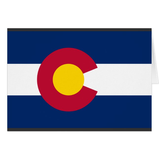 Colorado-Flagge (Vorderseite (Horizontal))