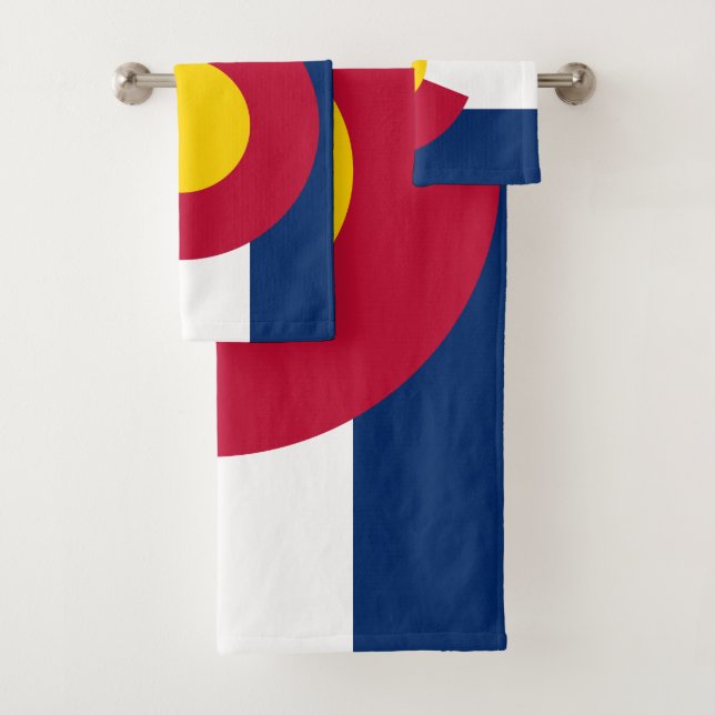 COLORADO-FLAGGE BADHANDTUCH SET (Insitu)