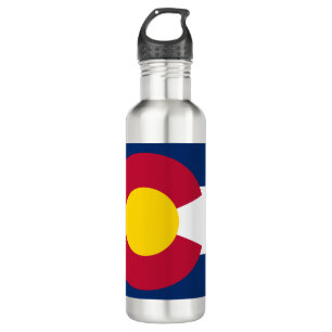 COLORADO-FLAGGE EDELSTAHLFLASCHE