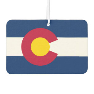 Colorado-Flagge, Flagge eines amerikanischen Bunde Autolufterfrischer