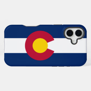 Colorado-Flagge iPhone 16 Plus Hülle