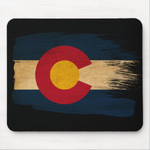Colorado-Flagge Mousepad