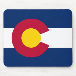 COLORADO-FLAGGE MOUSEPAD