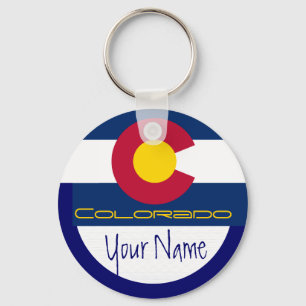 Colorado - FLAGGE Schlüsselanhänger