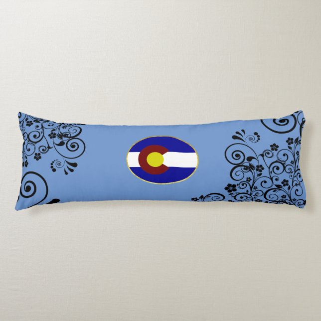 Colorado-Flagge Seitenschläferkissen (Vorderseite)