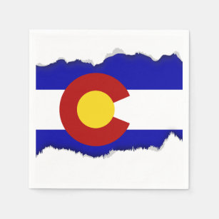 Colorado-Flagge Serviette