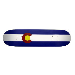 Colorado-Flagge Skateboard