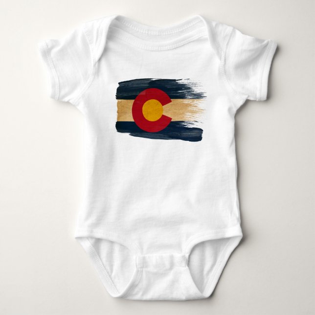 Colorado-Flagge T-Shirt (Vorderseite)