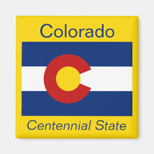 Colorado-Flaggen-Magnet Magnet