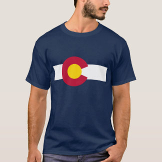 Colorado-Flaggen-Shirt T-Shirt