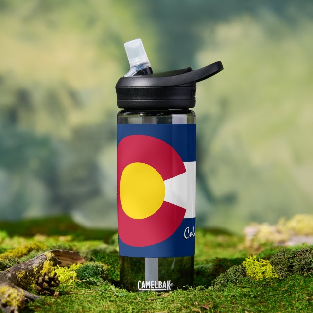 Colorado-Flasche, patriotische Colorado-Flagge Trinkflasche (Außenbereich)