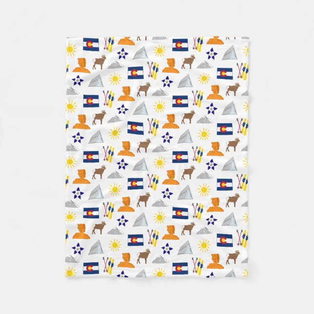 Colorado Fleecedecke (Vorderseite)