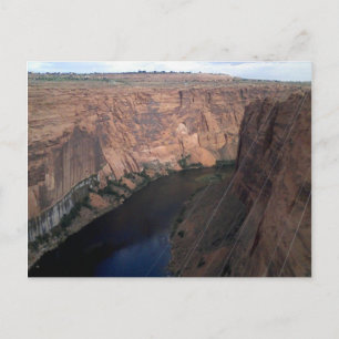 Colorado Fluss am Glen Canyon Dam Postkarte