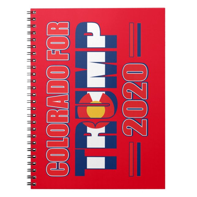 Colorado-for-TRUMP-2020 Notizblock (Vorderseite)
