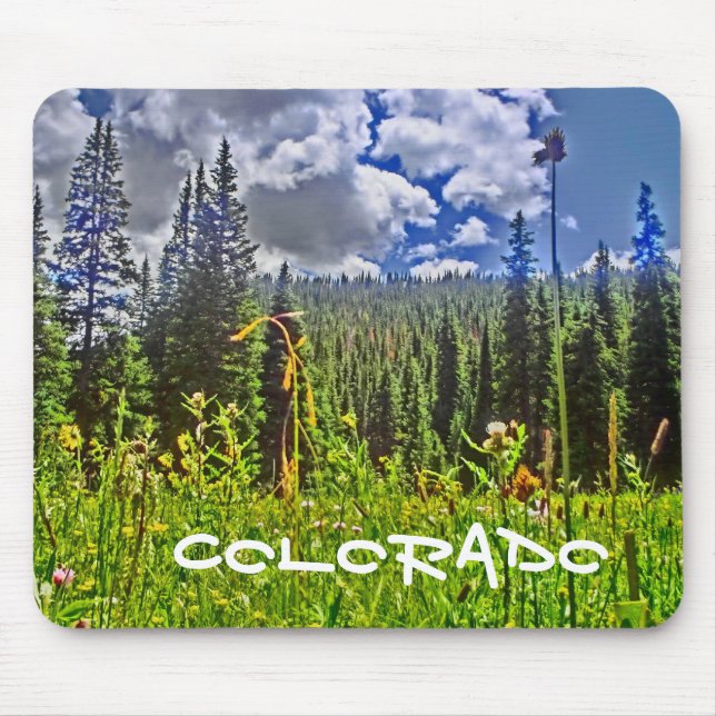 Colorado Forst landschaftlich Mousepad (Vorne)