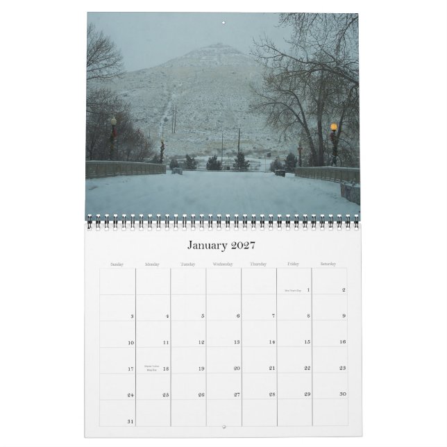 Colorado-Fotografien Kalender (Jan 2027)