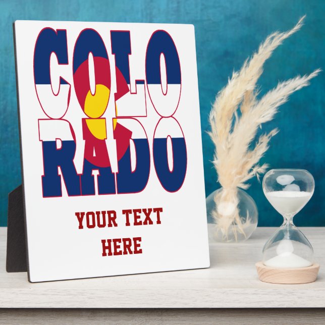 Colorado Fotoplatte (Seite)