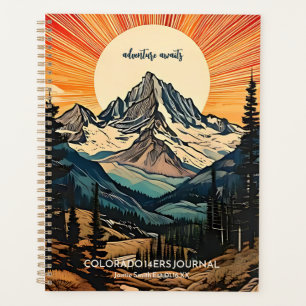 Colorado Fourteener Berg Kunst CO 14ers Tagebuch